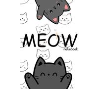 Graph Paper Notebook with Cute Cat Design: A 6" x 9" 120-Page Journal for Bullet Journaling, Sketching, and Note-Taking