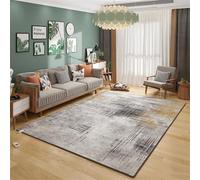 Graphene Moquette chauffante électrique, amovible et lavable, en peluche avec minuterie, préchauffage rapide pour la maison, le bureau, sous le bureau, 180 x 200 cm