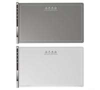 Graphene Tapis chauffant portable en silicone 67 x 38 cm pour buffet, fête, réglable de 50 à 120 °C, minuterie de 6 heures, convient pour un usage alimentaire (gris)