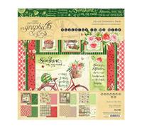 Graphic 45 Collection Pack 12"X12"-Sunshine On My Mind
