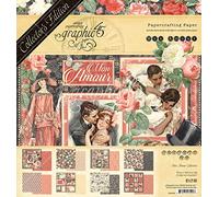 Graphic 45 Collector's Edition Pack 8"X8"-Mon Amor