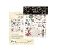 Graphic 45 - Transfert à frotter - Deck The Halls