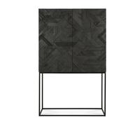 Graphic Armoire 2 portes teck noir Ethnicraft - 5404023608956