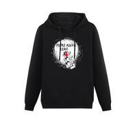 Graphic One Tree Hill People Always Leave for Male Hoodie Hooded Hoody Unisex Ptinted Hoodies Long Sleeve Men's Hooded with Pocket Black M