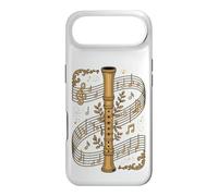 Graphic Vintage Recorder Music Notes Aesthetic Coque pour iPhone Air