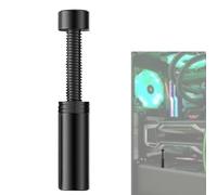 Graphics Card Brace - Aluminum Alloy Telescopic Support Adjustable Height Design, Magnetic Anti Slip Base Stabilizer, PC Hardware Reinforcement Accessory With Vertical Load Balancing Structure | For H