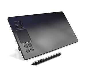 Graphics Drawing Tablet Digital Pen Panel 10 inch Ultra-Thin Passive Graphic Tablet with Smart Touch Independent Switch Suitable for Artistic Creation Design and Etc