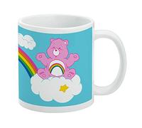 GRAPHICS & MORE Care Bears - Tasse à café en céramique Cheer Bear - Tasse à café fantaisie pour café, thé et boissons chaudes, 325 ml, blanc