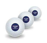 GRAPHICS & MORE Trump 2024 Lot de 3 balles de golf fantaisie