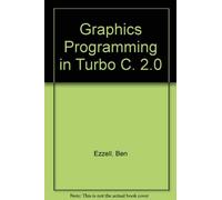Graphics Programming in Turbo C 2.0