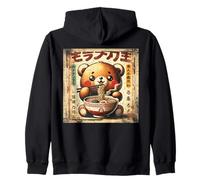 Graphics Ramen Cute Kawaii Bear Vintage Japanese Poster Sweat à Capuche