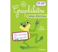 Graphilettre Cp-Ce1 - Cahier D'écriture