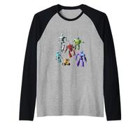 Graphique 3D Robots I Like Robots More Than People I'm A Robot Manche Raglan