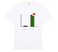 Graphique à Barres de Chants de Noël - Vacances mathématiques Amusantes Comfort Colors Adult Heavyweight T-Shirt