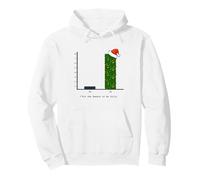 Graphique à Barres de Chants de Noël - Vacances mathématiques Amusantes Sweat à Capuche