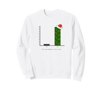 Graphique à Barres de Chants de Noël - Vacances mathématiques Amusantes Sweatshirt