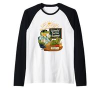 Graphique Alligator pour Enfants « Later School's Out for Summer » Manche Raglan