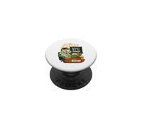 Graphique Alligator pour Enfants « Later School's Out for Summer » PopSockets PopGrip Adhésif