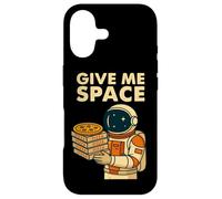 Graphique Amusant Astronaute Pizza - Give Me Space Coque pour iPhone 17