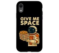 Graphique Amusant Astronaute Pizza - Give Me Space Coque pour iPhone XR