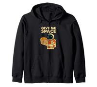 Graphique Amusant Astronaute Pizza - Give Me Space Sweat à Capuche