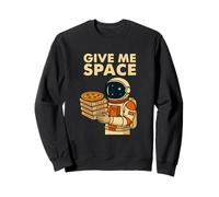 Graphique Amusant Astronaute Pizza - Give Me Space Sweatshirt