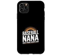 Graphique Amusant de Baseball « Nana Saying Proud Loud » Coque pour iPhone 11 Pro Max