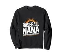 Graphique Amusant de Baseball « Nana Saying Proud Loud » Sweatshirt