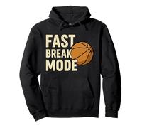 Graphique Amusant de Basket-Ball Fast Break Mode Sweat à Capuche