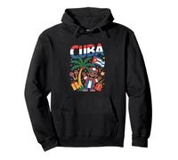 Graphique Amusant de fête Tropicale de Cuba Celebration Sweat à Capuche
