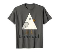 Graphique Amusant de Jeu de Mots géométrique Mouette T-Shirt