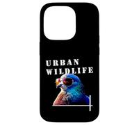 Graphique Amusant de la Faune Urbaine Nature Pigeon Lover Coque pour iPhone 14 Pro