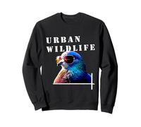 Graphique Amusant de la Faune Urbaine Nature Pigeon Lover Sweatshirt