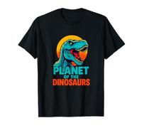 Graphique Amusant de la planète des Dinosaures Jurassic Roar T-Shirt