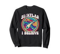 Graphique Amusant de Science-Fiction de Style rétro 3I Atlas Sweatshirt