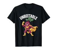 Graphique Amusant de Super-héros végétal imbattable T-Shirt Graphique avec Valeur