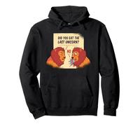 Graphique amusant « Did You Eat The Last Unicorn, Lions Eating » Sweat à Capuche
