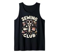 Graphique Amusant du Club de Couture Vintage Débardeur