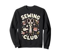 Graphique Amusant du Club de Couture Vintage Sweatshirt