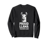 Graphique Amusant du Club de professeurs de Lama Fier Sweatshirt