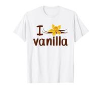 Graphique amusant I Love Vanilla T-Shirt