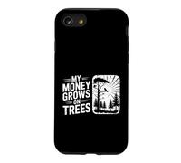 Graphique Amusant : Mon Argent Pousse sur Les Arbres Coque pour iPhone SE (2020) / 7/8