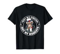 Graphique amusant « Not My Circus And Monkeys » pour amoureux des animaux T-Shirt