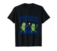 Graphique Amusant Pickleballers Do It on The Court T-Shirt