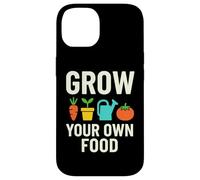 Graphique Amusant pour cultiver Vos Propres Aliments Coque pour iPhone 14