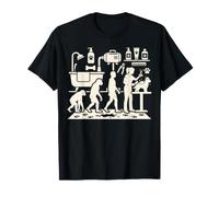 Graphique Amusant sur Les Soins des Animaux Pet Groomer Evolution T-Shirt