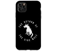 Graphique Ancien dessiné à la Main The Return of The Dire Wolf Coque pour iPhone 11 Pro Max