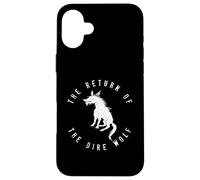 Graphique Ancien dessiné à la Main The Return of The Dire Wolf Coque pour iPhone 16 Plus