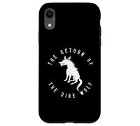 Graphique Ancien dessiné à la Main The Return of The Dire Wolf Coque pour iPhone XR