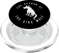 Graphique Ancien dessiné à la Main The Return of The Dire Wolf PopSockets PopGrip pour MagSafe